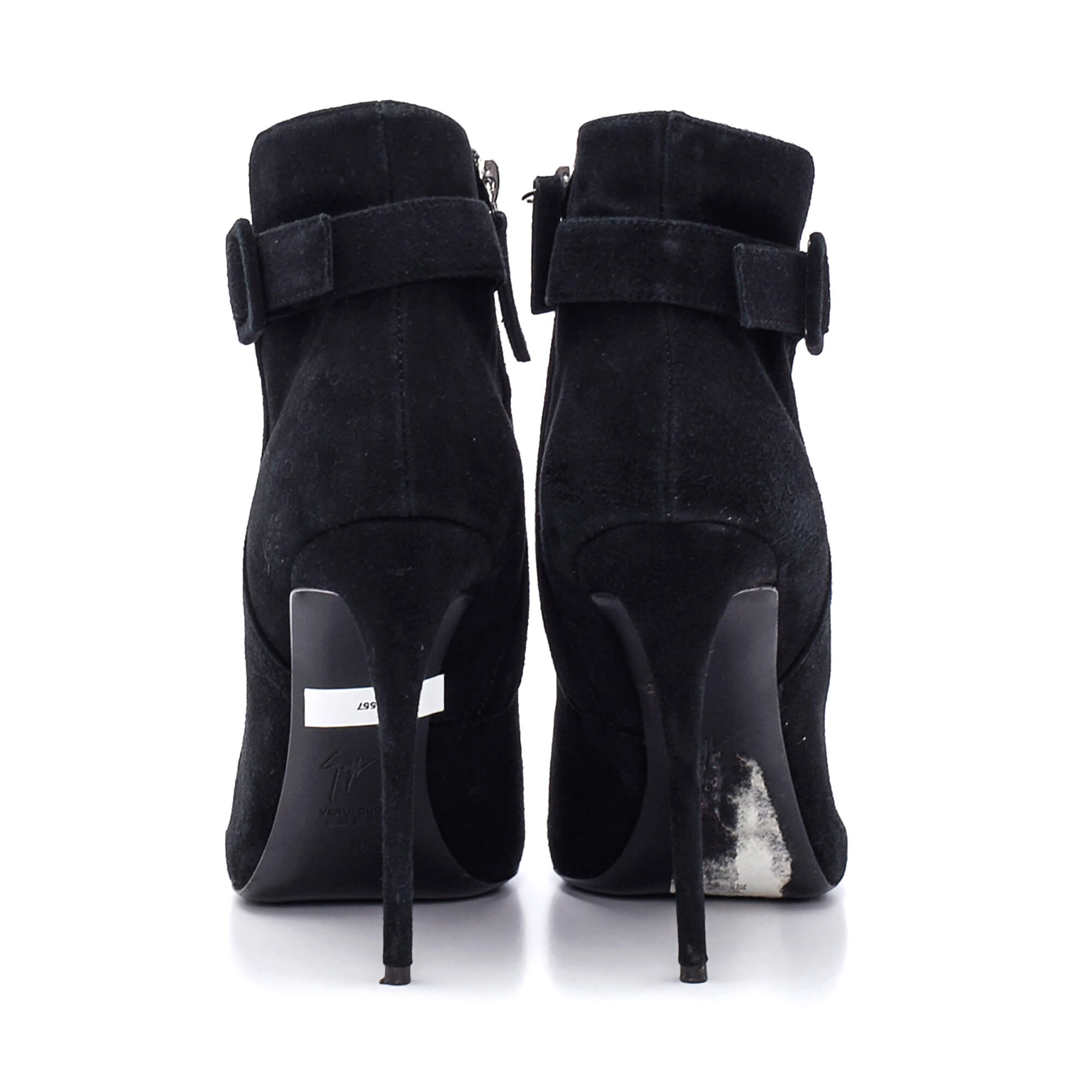 Giuseppe Zanotti - Black Suede Bootie